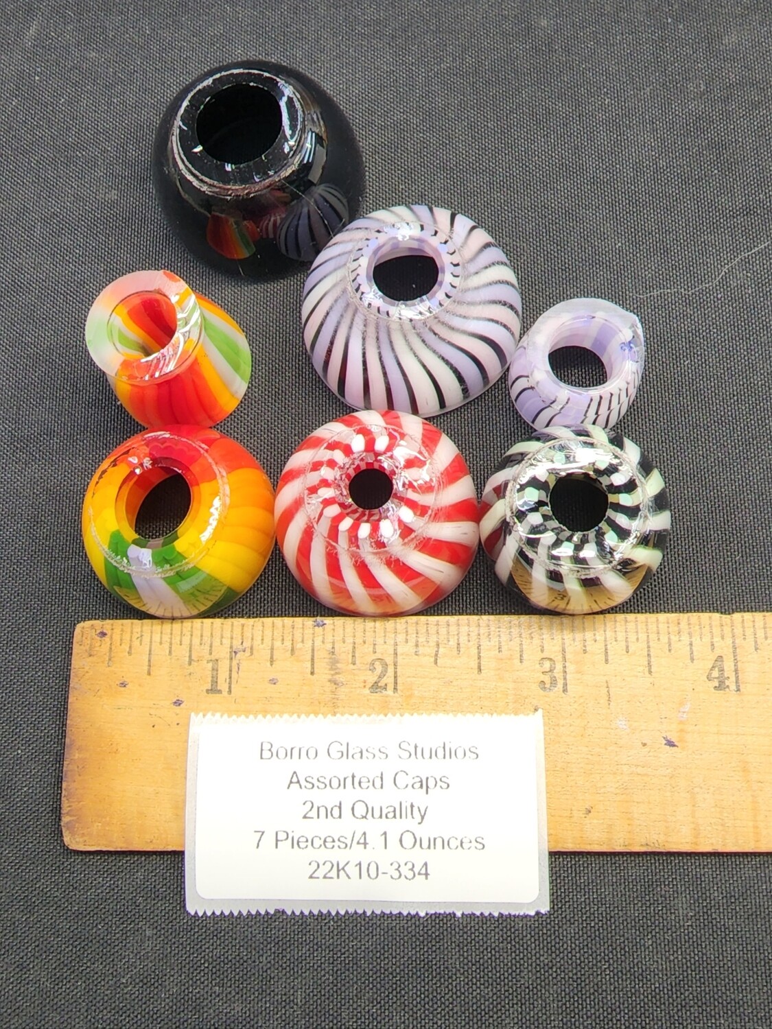 Assorted Vac Stack Tubing End Caps 2NDS 4.1 ounces