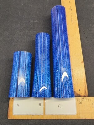 Berry Gumbolt/Pink Teal CBS Dichroic Boro Vac Stack Line Tubing - 1st Quality