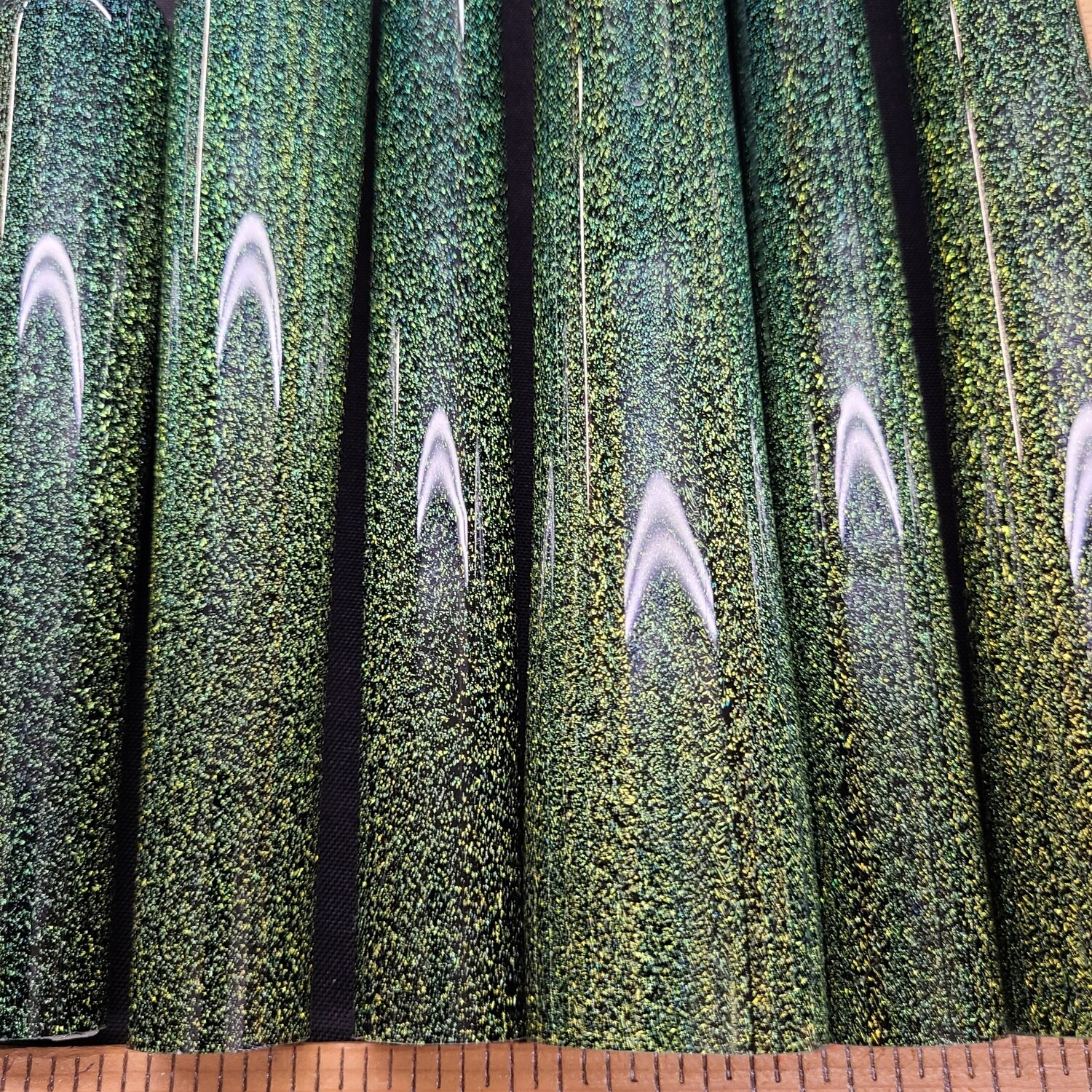 Galaxy with Cyan Copper CBS Dichroic Boro Vac Stack Line Tubing - 1st Quality