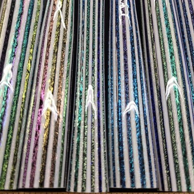 Rainbow House - Star White and Galaxy with Rainbow 2 Plus CBS Dichroic Boro Vac Stack Line Tubing - 1st Quality