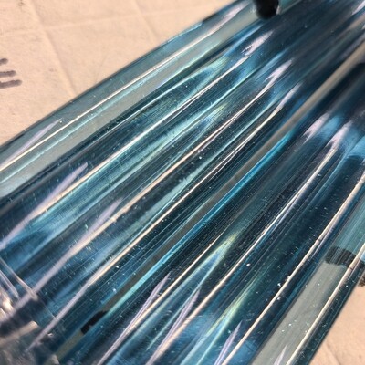Juice Berry Sparkle Boro Rod SECONDS - 2nds / seconds borosilicate color rod image 1