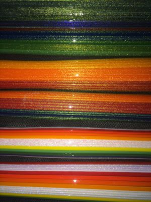 Boro Dichroic Color Vac Stack Tubing