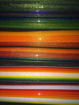 Boro Dichroic Color Vac Stack Tubing at Borro Glass Studio