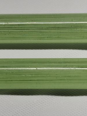 Green Satin Sparkle Boro Rod - 1st quality borosilicate color rod image 1