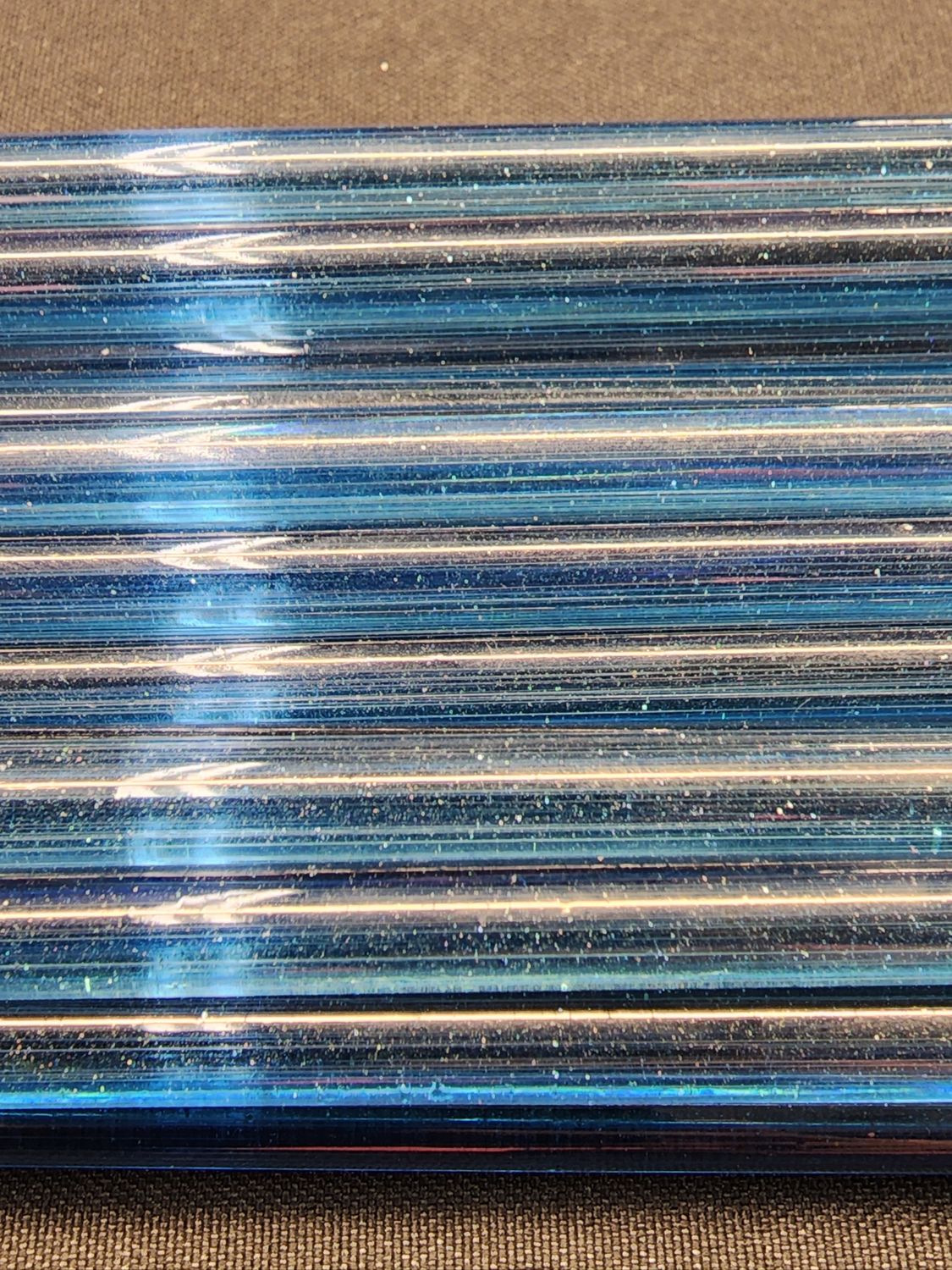 Space Cadet Sparkle Boro Rod - 1st quality borosilicate color rod
