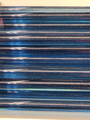 Space Cadet Sparkle Boro Rod - 1st quality borosilicate color rod image 1