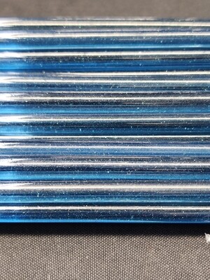 Space Cadet Sparkle Boro Rod SECONDS - 2nds / seconds borosilicate color rod