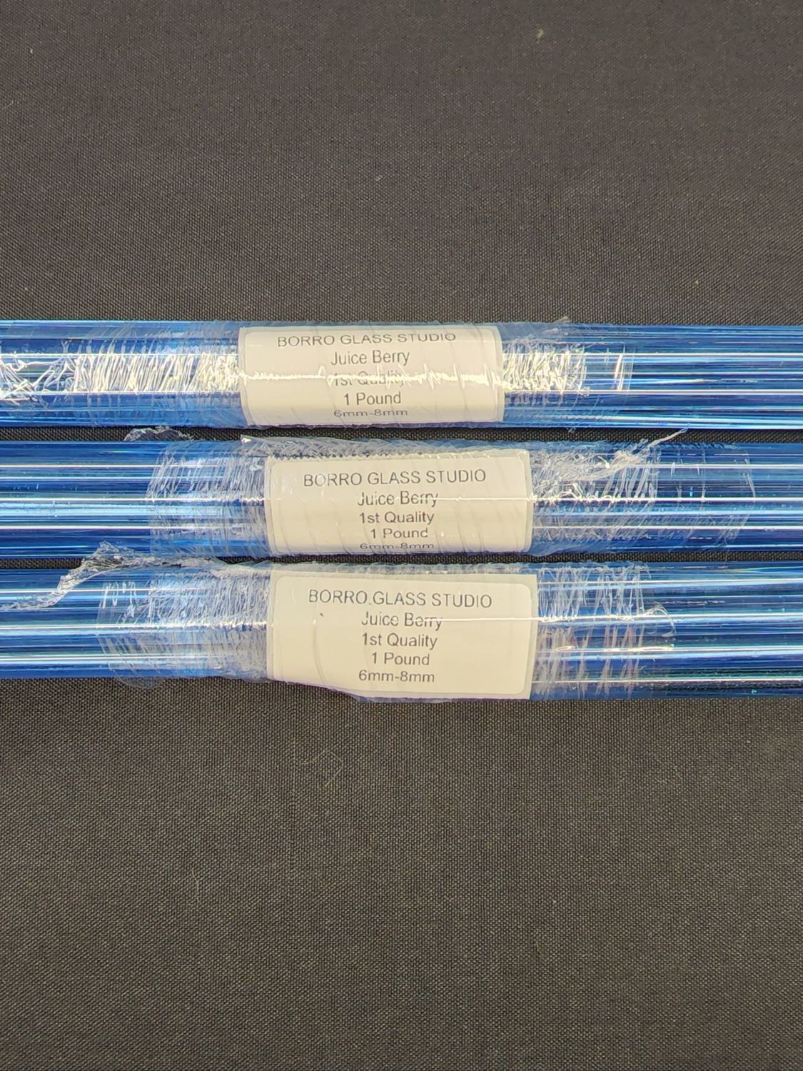Juice Berry Boro Rod - 1st quality borosilicate color rod