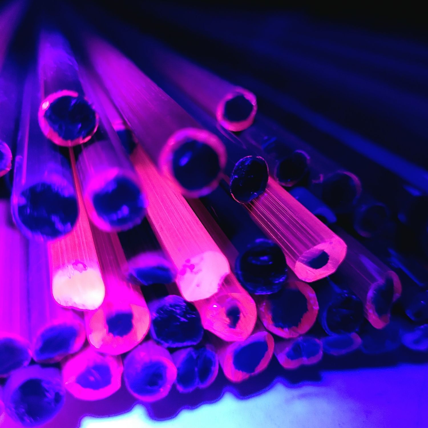 "Vegas Night" - DBL Layer Rod - standard double-layer borosilicate color rod