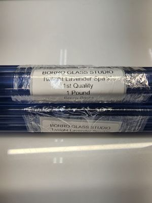 Twilight Lavender Sparkle 1st Quality Boro Rod - 1st quality borosilicate color rod image 1