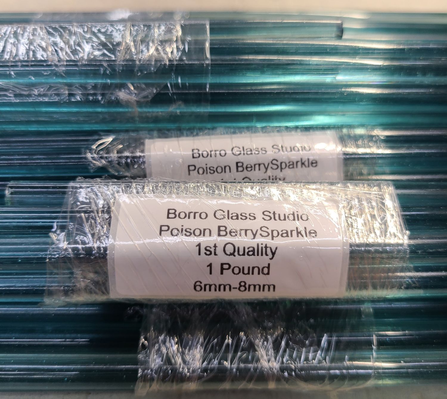 Poison Berry Boro Rod - 1st quality borosilicate color rod