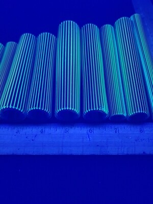 Rainbow Fade Illuminati boro vac stack tubing 1st quality