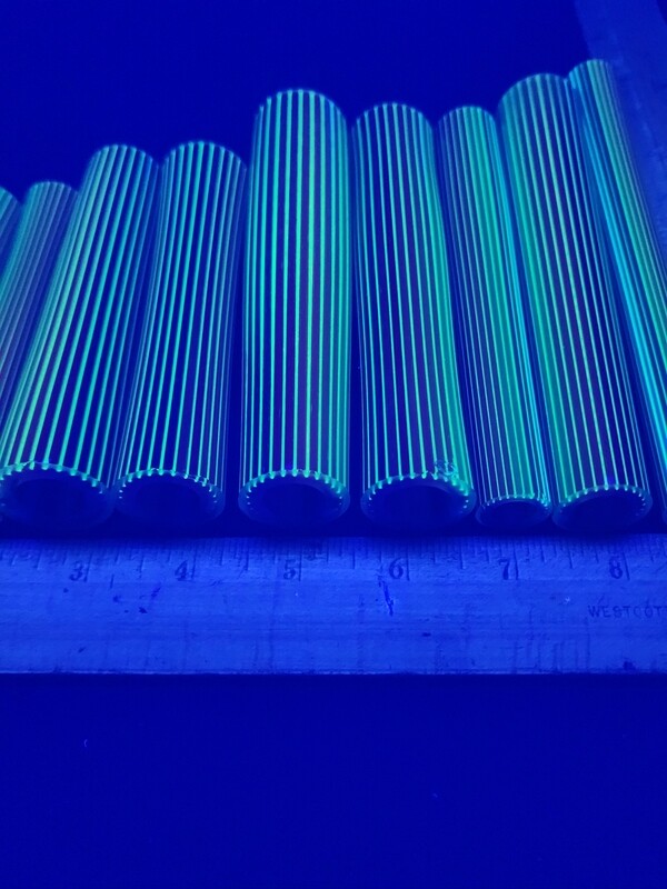 Rainbow Fade Illuminati boro vac stack tubing 1st quality