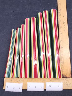 Christmas Lights W/Illumanti Stringers Boro Vac Stacked Line Tubing - 1st Quality - 1st quality UV …