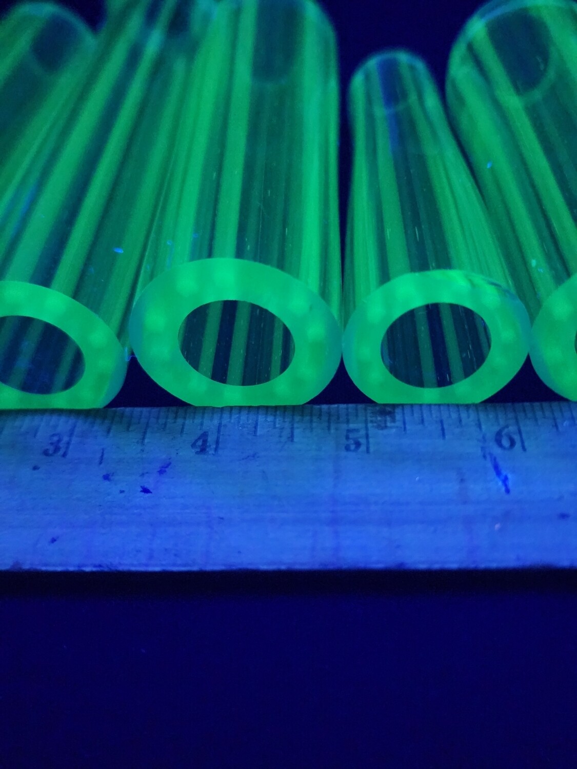 Key Lime Uv Sparkle/Pickle Rick UV Sparkle, and Northern Lights UV Sparkle Boro Vac Stacked Line Tu…