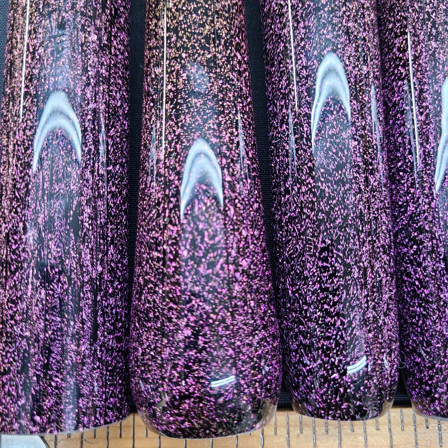 Galaxy with Green/Magenta CBS Dichroic Boro Vac Stack Line Tubing - 1st Quality - 1st quality CBS d…