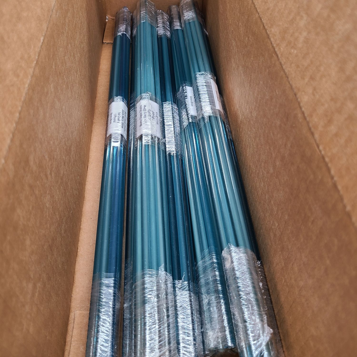 "Juice Berry Slyme" DBL Layer Rod - standard double-layer borosilicate color rod