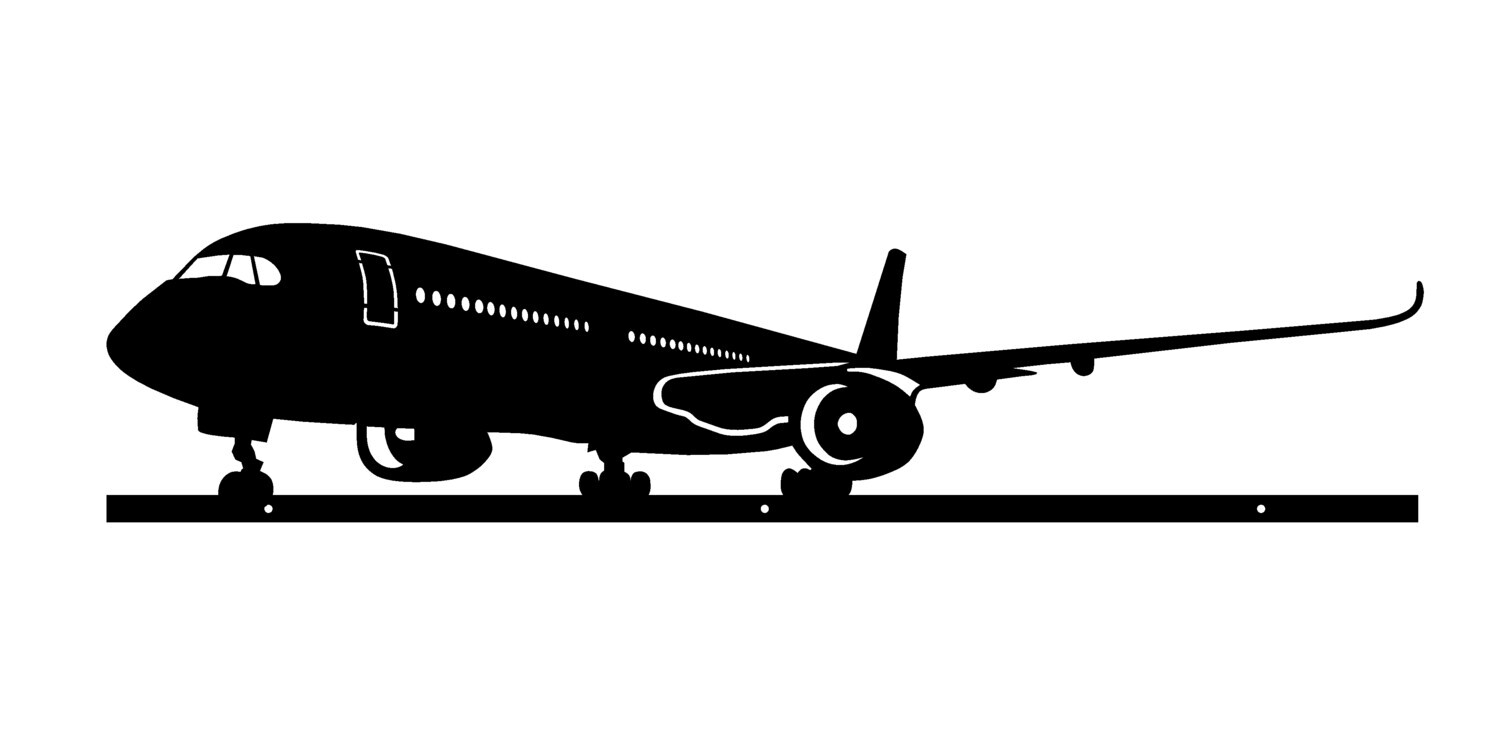 Airbus A350 décoration murale avion de ligne