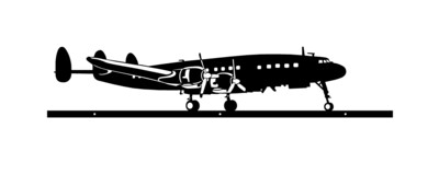 Super constellation décoration murale avion de ligne