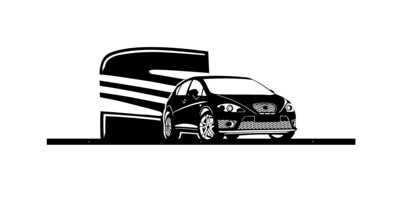 Seat Leon 1P Phase 2 décoration murale voiture
