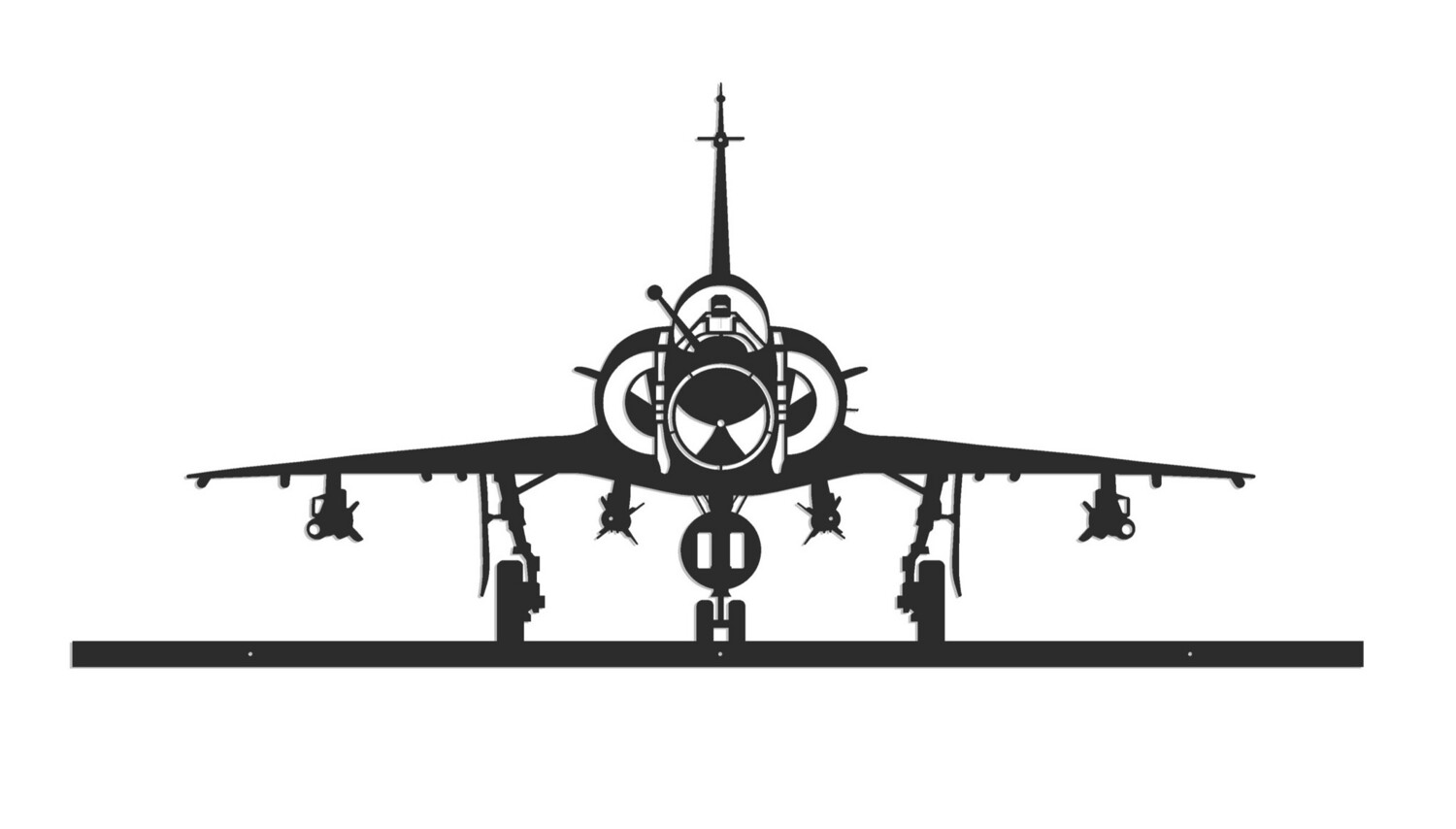 Mirage 2000-5 décoration murale avion militaire armée de l&#39;air