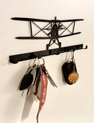 Accroche clés 25cm Stampe Sv4 décoration murale avion