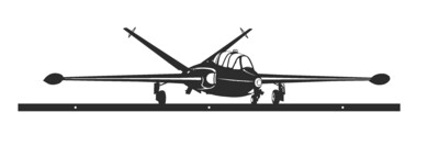 Fouga Magister décoration murale avion militaire armée de l&#39;air