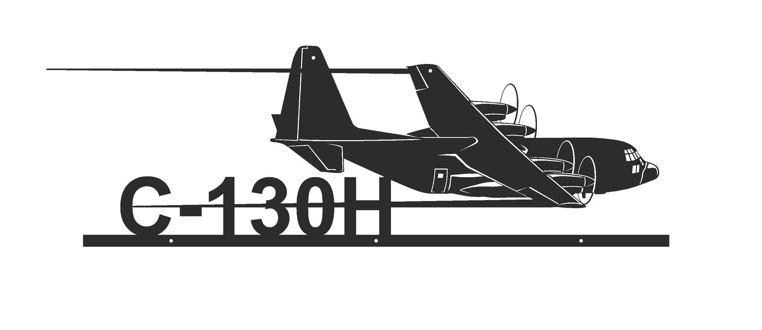 C130H décoration murale avion militaire