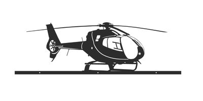 EC120 décoration murale hélicoptère