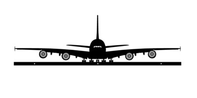 Airbus A380 décoration murale avion de ligne
