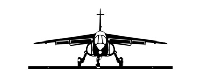 Alphajet décoration murale avion militaire armée de l'air