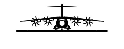 Airbus A400m décoration murale avion militaire