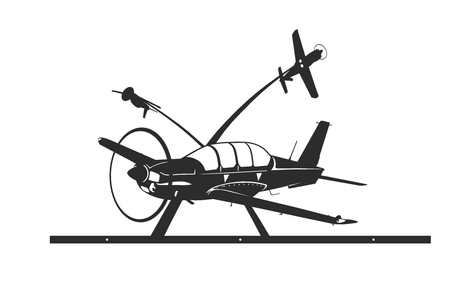 TB30 Epsilon décoration murale avion militaire armée de l'air