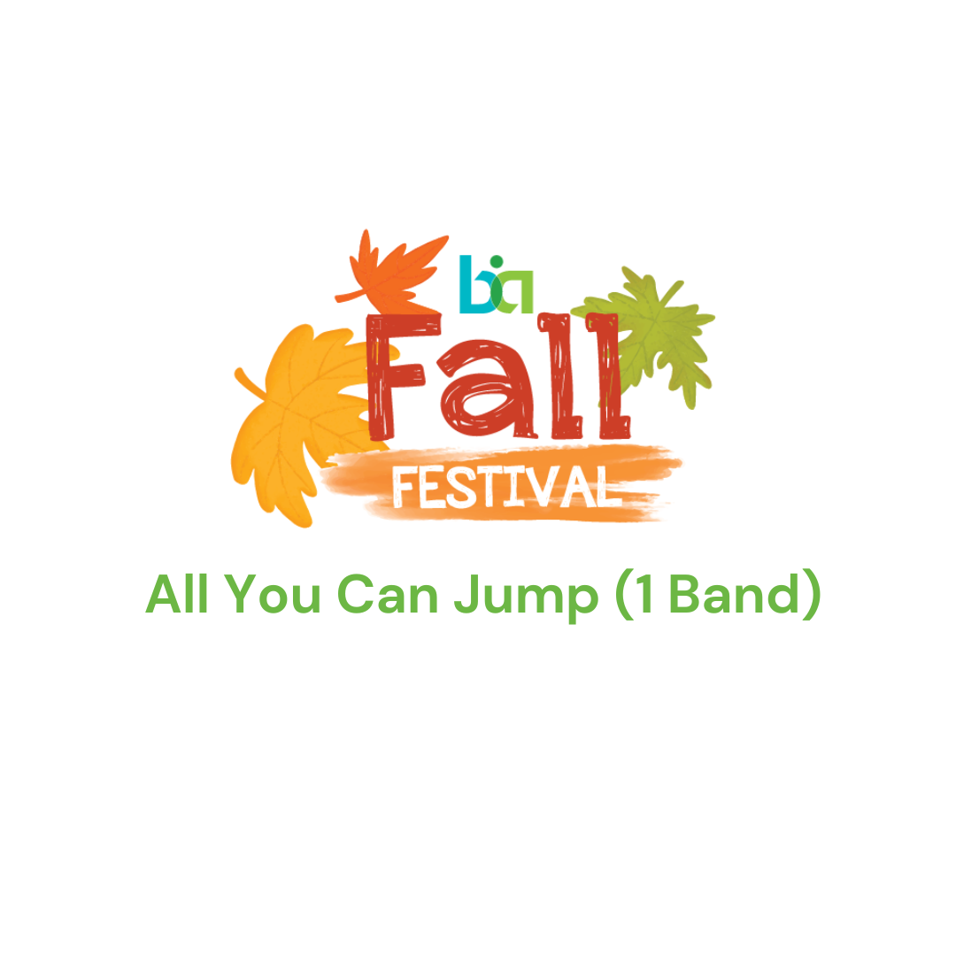 Fall Festival - 1 Jump Band / 1 Pulsera de acceso a la casa inflable