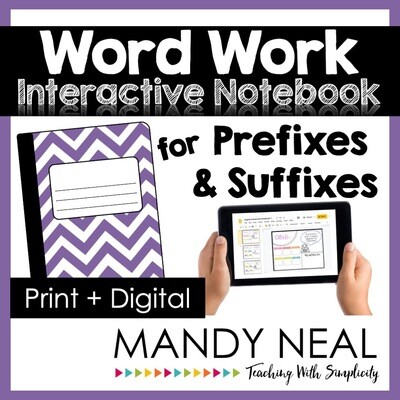 Prefixes and Suffixes Activities | Print + Digital
