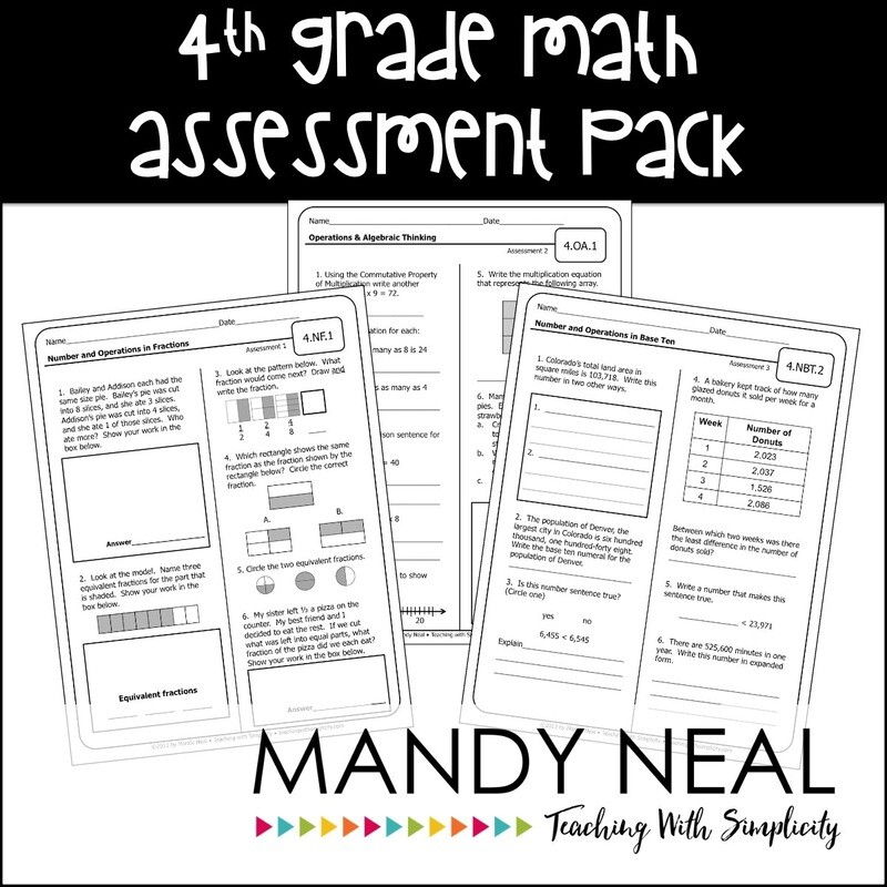 Number of the Day- 4th Grade Common Core Aligned