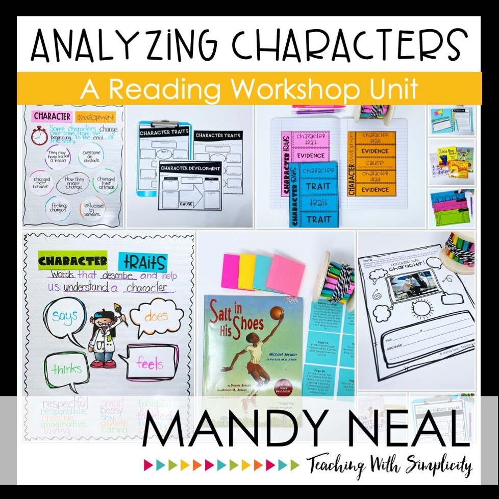 Analyzing Characters Reading Workshop Unit
