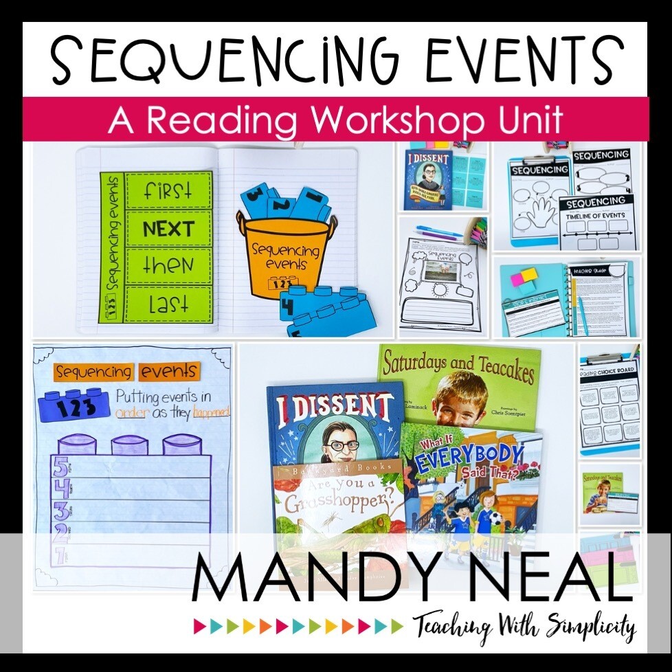 Sequencing Events Reading Workshop Unit (Printable)