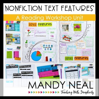 Printable Nonfiction Text Features Reading Workshop Unit