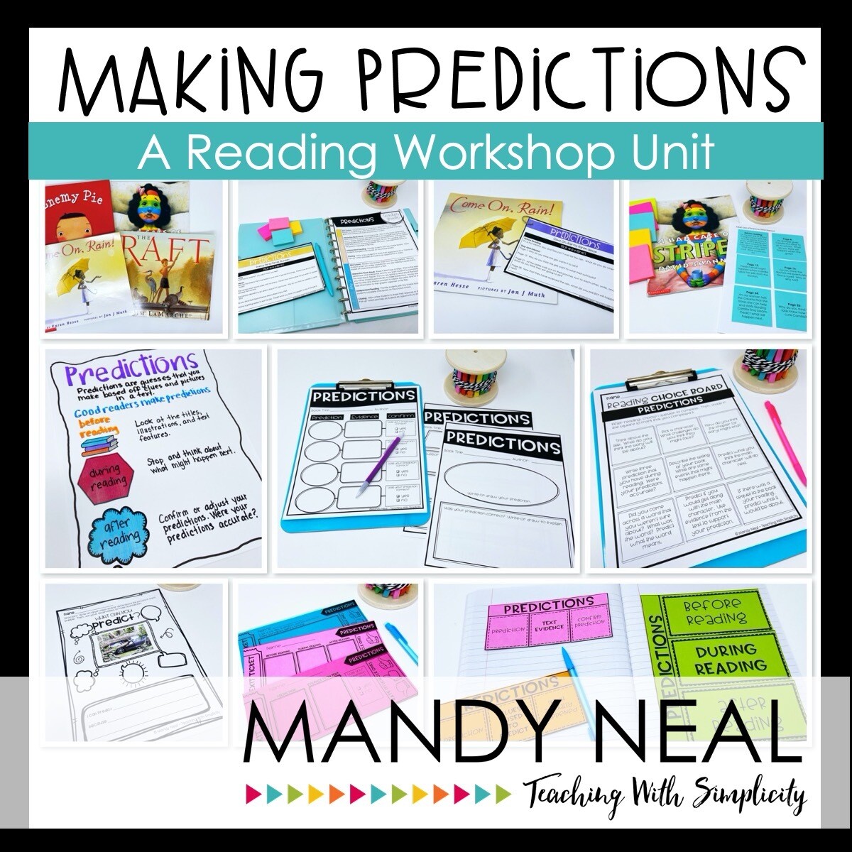 Making Predictions Reading Workshop Unit (Printable)