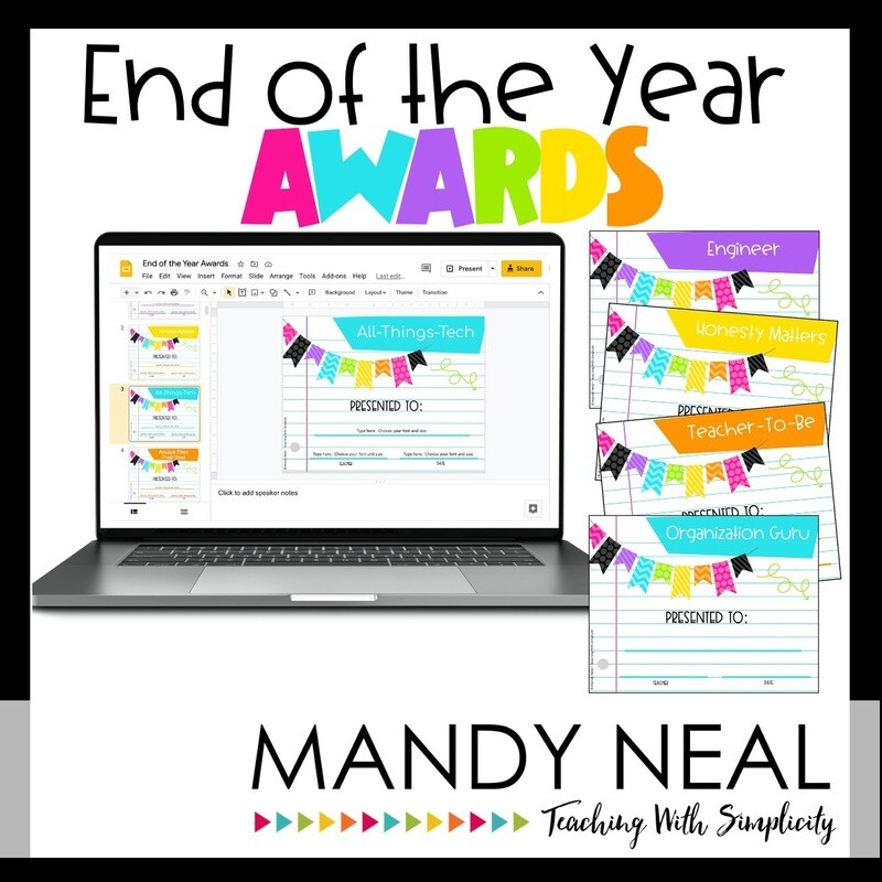 End of the Year Awards