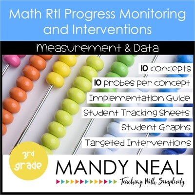 3rd Grade Math Intervention Assessments & Intervention Binder for MD Bundle