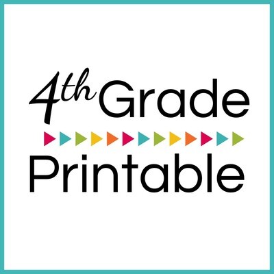 4th Grade Printable