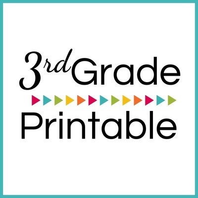 3rd Grade Printable