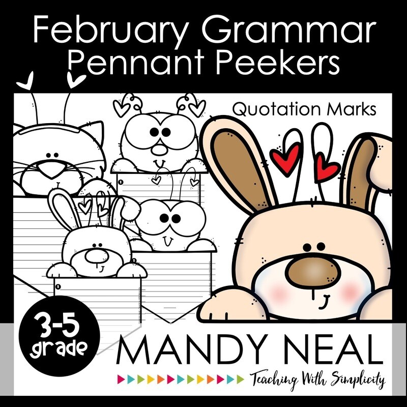 Valentine&#39;s Day Craft Activity for Grammar