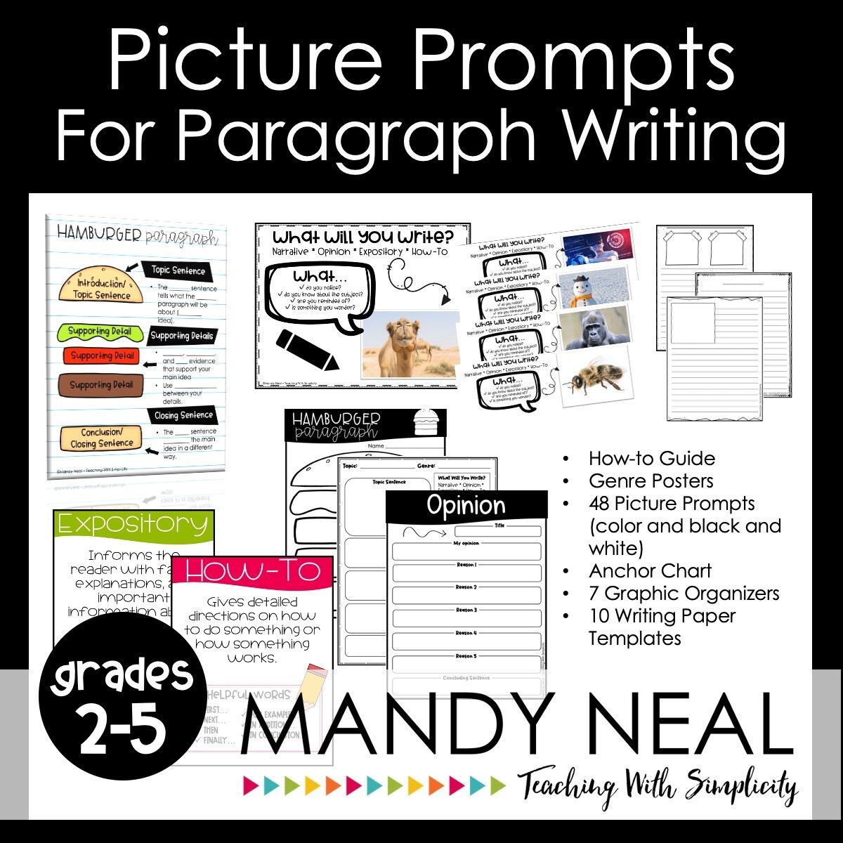 Paragraph Writing | How to Write a Paragraph | Writing Picture Prompts