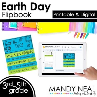 Earth Day Flip Book