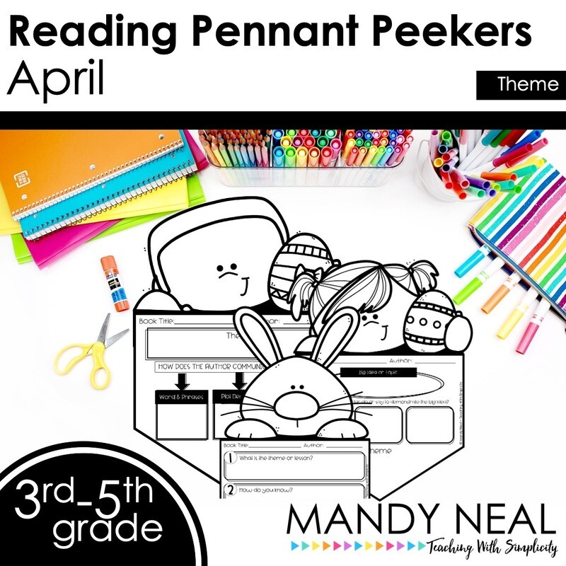 April and Easter Day Craft Activity for Reading | Theme