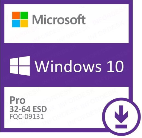 MICROSOFT WINDOWS 10 PRO ESD - 32 64 BITS ORIGINAL VITALÍCIO ( DOWNLOAD ) + NOTA FISCAL