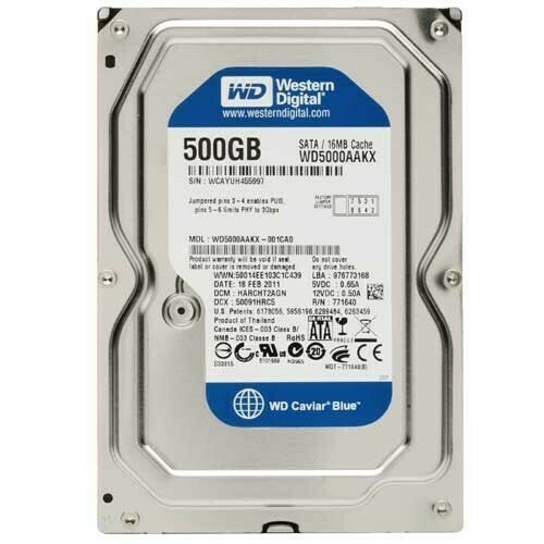 Western Digital 500GB / WD5000AAKX Blue